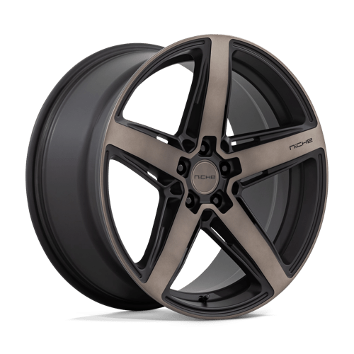 Niche 1PC | M271 TERAMO | 20.0x9.50 | 5X112 | 32 | MATTE BLACK W DOUBLE DARK TINT