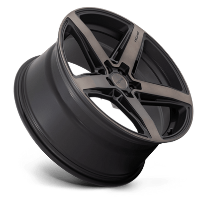Niche 1PC | M271 TERAMO | 20.0x9.00 | 5X120 | 35 | MATTE BLACK W DOUBLE DARK TINT