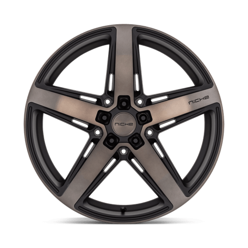 Niche 1PC | M271 TERAMO | 20.0x11.00 | 5X114.3 | 50 | MATTE BLACK W DOUBLE DARK TINT