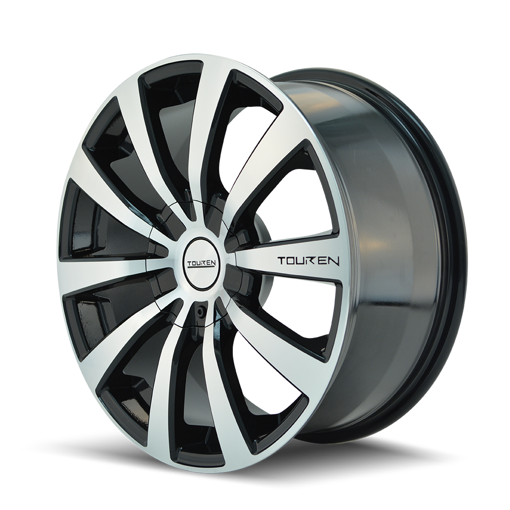 TOUREN TR3 GLOSS BLACK MACHINED | 18x8 | 5-114.3 | 20mm | 3130-8804M