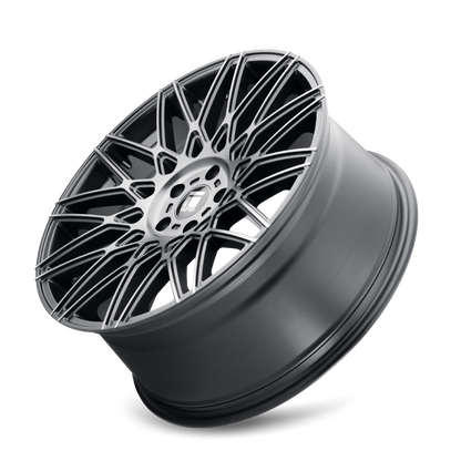 TOUREN TR78 MATTE BLACK BRUSHED WITH DARK | 18x8 | 5-108 | 40mm | 3278-8831TM40