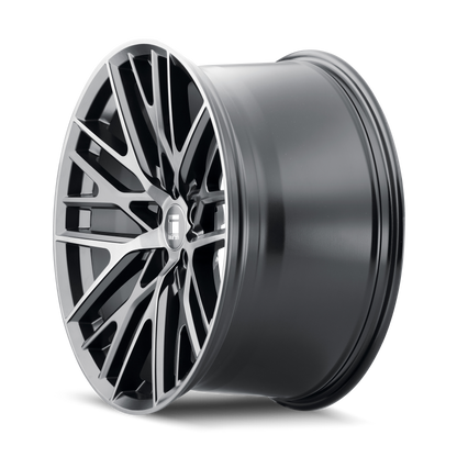 TOUREN TR91 MATTE BLACK BRUSHED WITH DARK | 18x8 | 5x114.3 | 35mm | 3291-8865TM35
