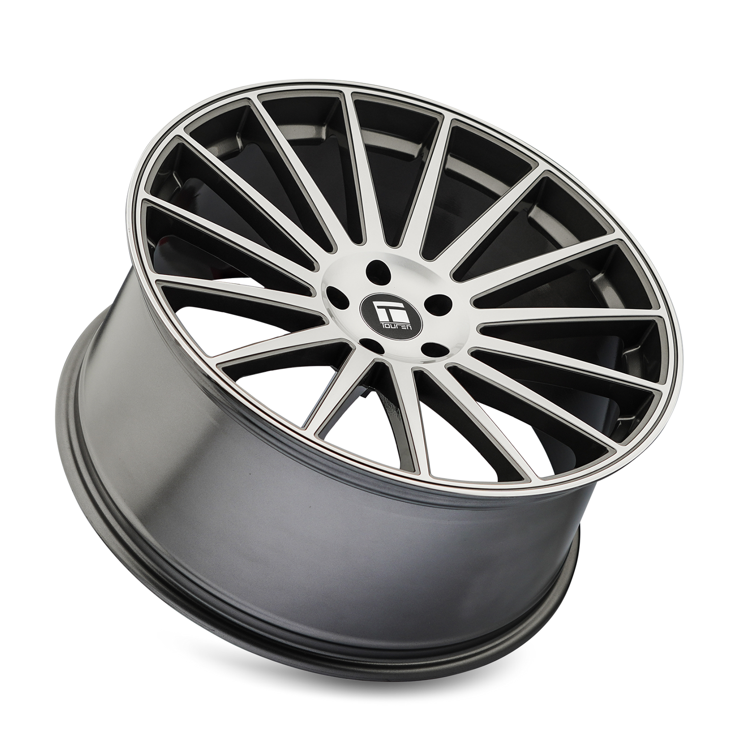 TOUREN TR92 GLOSS GRAPHITE MACHINED | 20x9 | 5-120 | 35mm | 3292-2912GT35