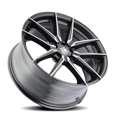 TOUREN TR94 GLOSS GRAPHITE BRUSHED WITH DARK | 18x8 | 5-100 | 35mm | 3294-8844TG35