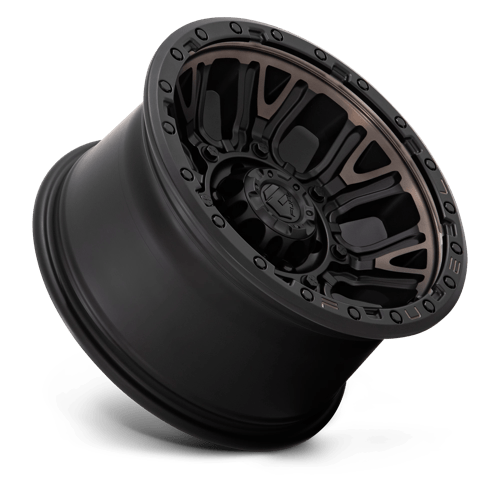 Fuel 1PC | D824 TRACTION | 17.0x9.00 | 5X127 | 1 | MATTE BLACK W DOUBLE DARK TINT