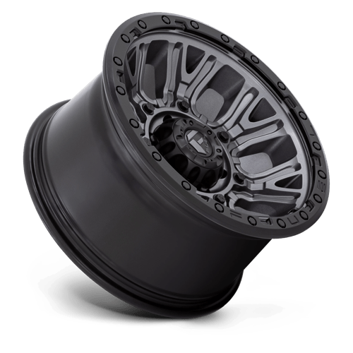 Fuel 1PC | D825 TRACTION | 20.0x10.00 | 5X127 | -18 | MATTE GUNMETAL W/ BLACK RING