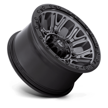 Fuel 1PC | D825 TRACTION | 20.0x10.00 | 5X127 | -18 | MATTE GUNMETAL W/ BLACK RING