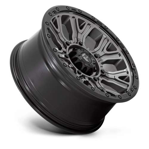 Fuel 1PC | D825 TRACTION | 20.0x9.00 | 6X139.7 | 1 | MATTE GUNMETAL W/ BLACK RING