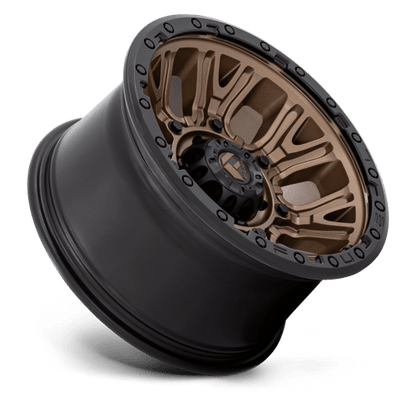 Fuel 1PC | D826 TRACTION | 20.0x10.00 | 5X127 | -18 | MATTE BRONZE W/ BLACK RING