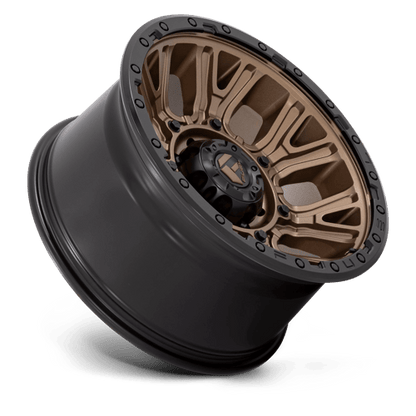 Fuel 1PC | D826 TRACTION | 20.0x10.00 | 8X180 | -18 | MATTE BRONZE W/ BLACK RING