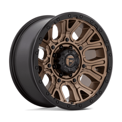 Fuel 1PC | D826 TRACTION | 20.0x9.00 | 8X165.1 | 1 | MATTE BRONZE W/ BLACK RING