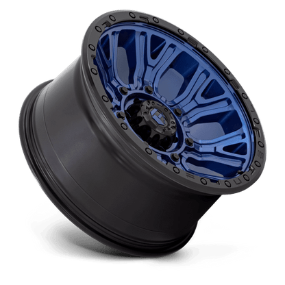 Fuel 1PC | D827 TRACTION | 20.0x10.00 | 6X135 | -18 | DARK BLUE W/ BLACK RING
