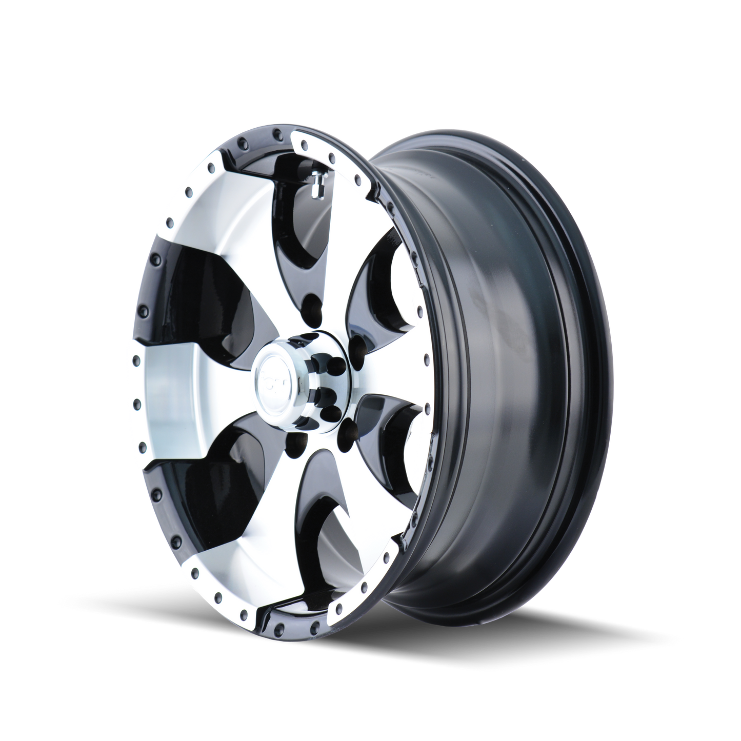 ION 136 GLOSS BLACK MACHINED | 15x6 | 6-139.7 | mm | 136-5683BX