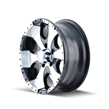 ION 136 GLOSS BLACK MACHINED | 15x6 | 6-139.7 | mm | 136-5683BX