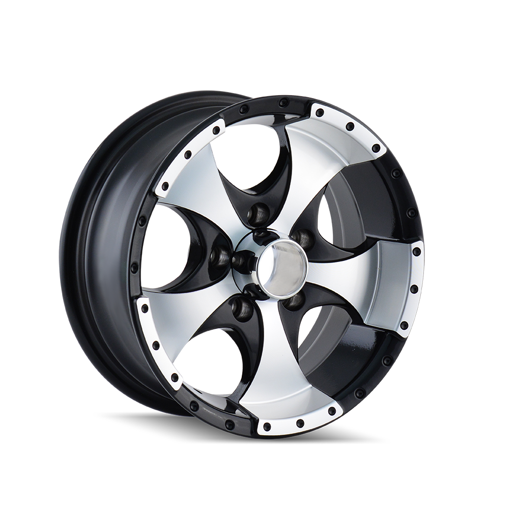 ION 136 GLOSS BLACK MACHINED | 15x6 | 6-139.7 | mm | 136-5683BX