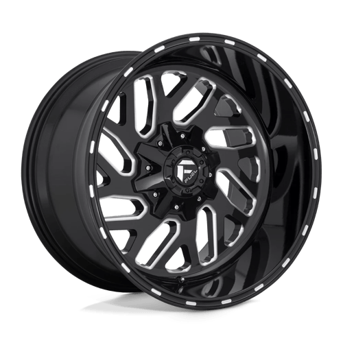 Fuel 1PC | D581 TRITON | 22.0x9.50 | 6X135/6X139.7 | 19 | GLOSS BLACK MILLED