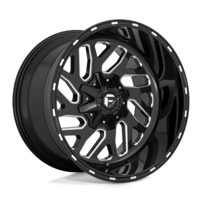 Fuel 1PC | D581 TRITON | 20.0x9.00 | 6X120 | 7 | GLOSS BLACK MILLED