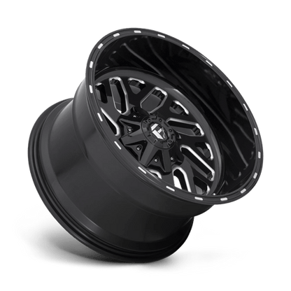 Fuel 1PC | D581 TRITON | 20.0x9.00 | 6X120 | 7 | GLOSS BLACK MILLED