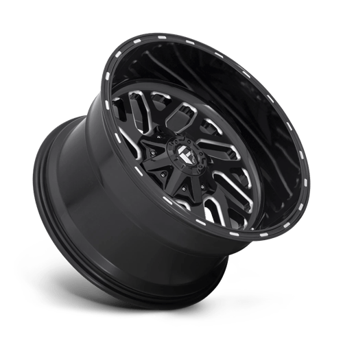 Fuel 1PC | D581 TRITON | 20.0x9.00 | 8X170 | 1 | GLOSS BLACK MILLED