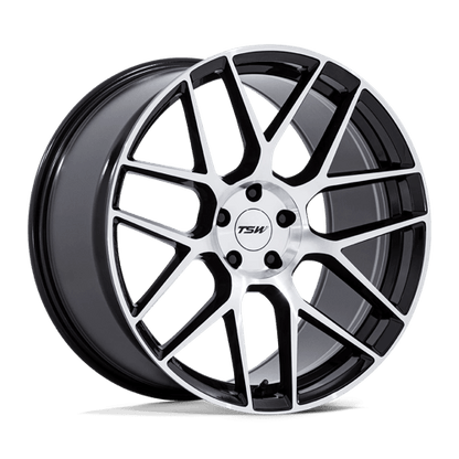 TSW | TW002 LASARTHE | 20.0x9.00 | 5X112 | 20 | GLOSS BLACK MACHINED
