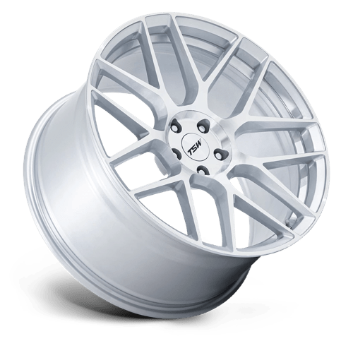TSW | TW002 LASARTHE | 20.0x9.00 | 5X120 | 27 | GLOSS SILVER MACHINED