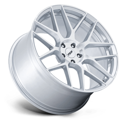 TSW | TW002 LASARTHE | 18.0x9.50 | 5X112 | 22 | GLOSS SILVER MACHINED