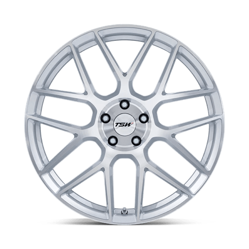 TSW | TW002 LASARTHE | 18.0x10.50 | 5X112 | 35 | GLOSS SILVER MACHINED