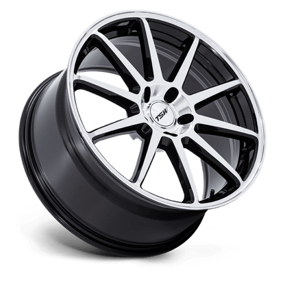 TSW | TW004 CANARD | 19.0x8.50 | 5X112 | 32 | GLOSS BLACK W/ MACHINED FACE