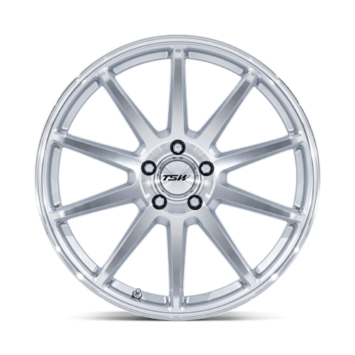 TSW | TW004 CANARD | 20.0x9.00 | 5X112 | 45 | GLOSS SILVER W/ MACHINED FACE