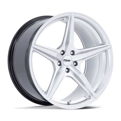 TSW | TW007 ESPRIT | 18.0x8.50 | 5X120 | 35 | HYPER SILVER W/ MACHINED FACE