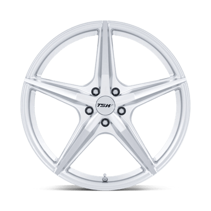 TSW | TW007 ESPRIT | 20.0x10.50 | 5X114.3 | 38 | HYPER SILVER W/ MACHINED FACE