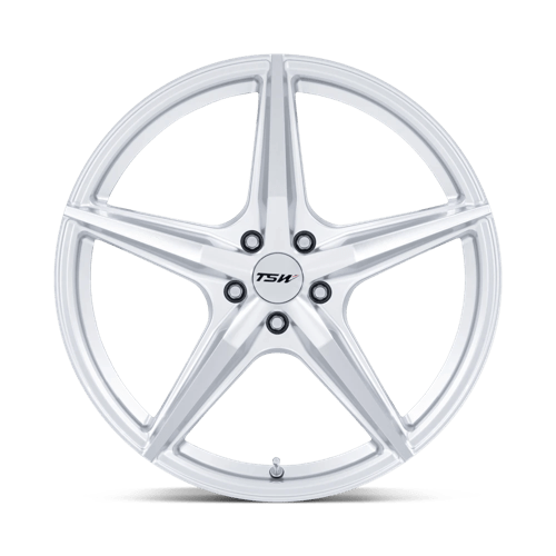 TSW | TW007 ESPRIT | 18.0x8.50 | 5X120 | 35 | HYPER SILVER W/ MACHINED FACE