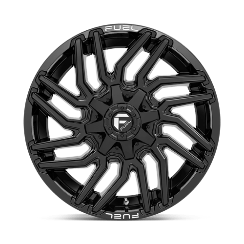 Fuel 1PC | D776 TYPHOON | 22.0x12.00 | 8X165.1 | -44 | GLOSS BLACK