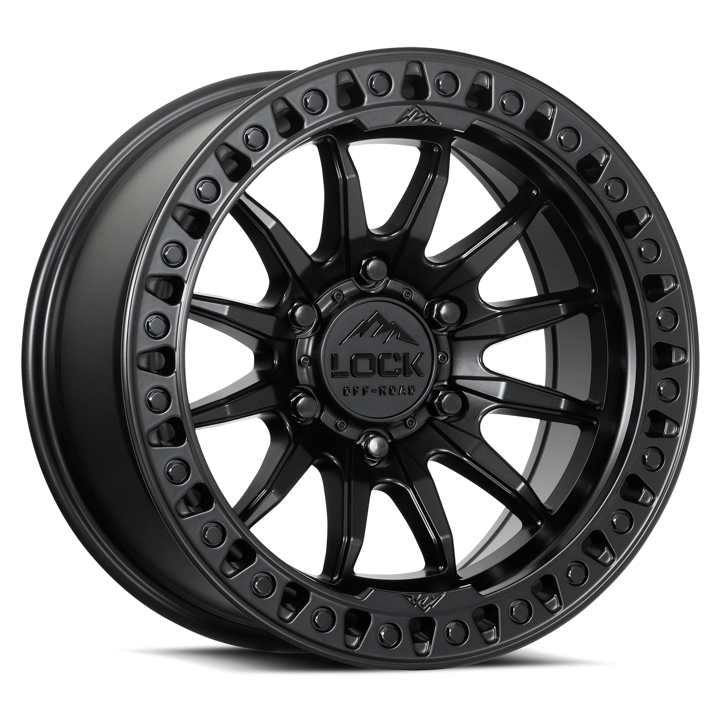 TRAIL | 17X9 | 6X135 | +1 | MATTE BLACK W MATTE BLACK RING | TRAIL-7963MB