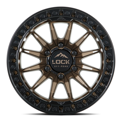 TRAIL | 20X10 | 8X165.1 | -18 | MATTE BRONZE W MATTE BLACK RING | TRAIL-2186MRMBR