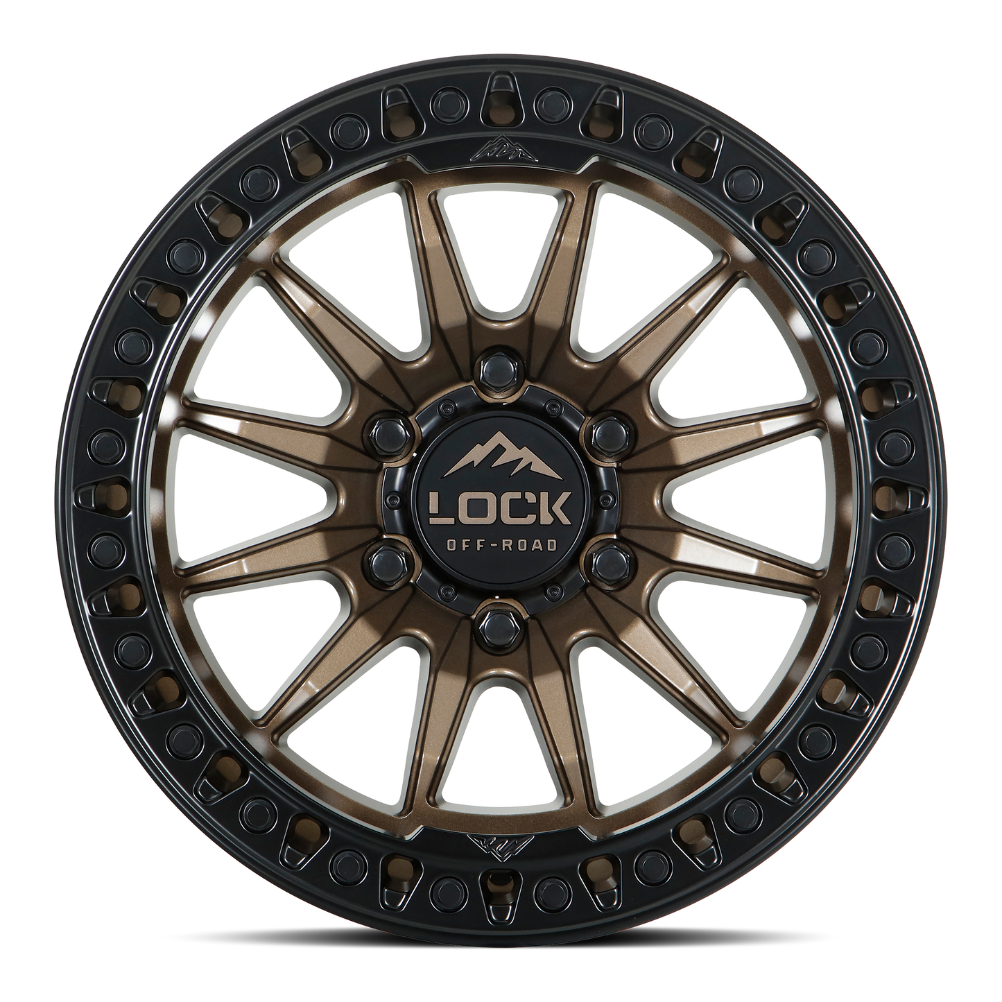 TRAIL | 17X9 | 6X139.7 | +1 | MATTE BRONZE W MATTE BLACK RING | TRAIL-7969MRMBR