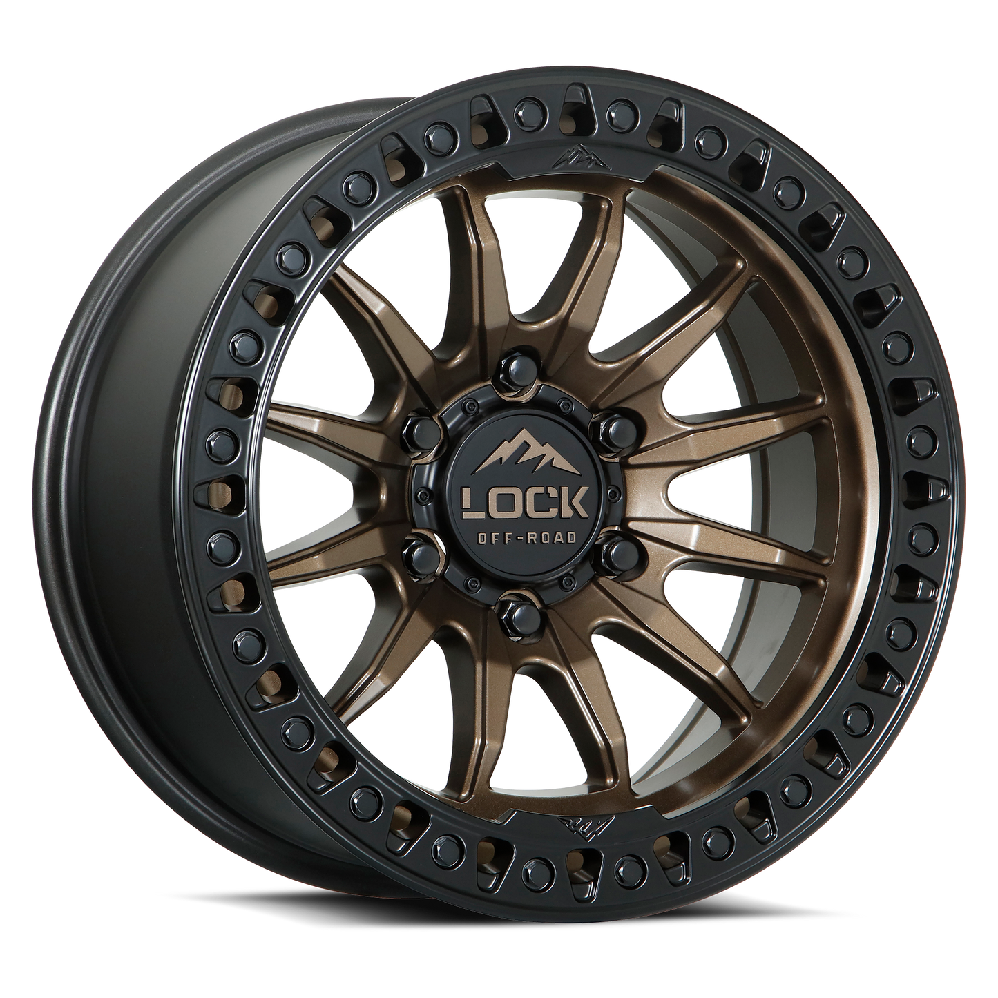 TRAIL | 17X8.5 | 6X135 | +25 | MATTE BRONZE W MATTE BLACK RING | TRAIL-78563MRMBR25
