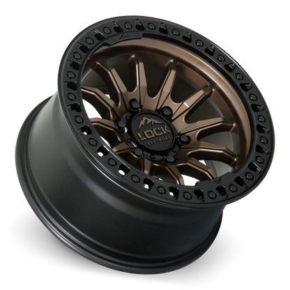 TRAIL | 20X10 | 8X170 | -18 | MATTE BRONZE W MATTE BLACK RING | TRAIL-2187MRMBR