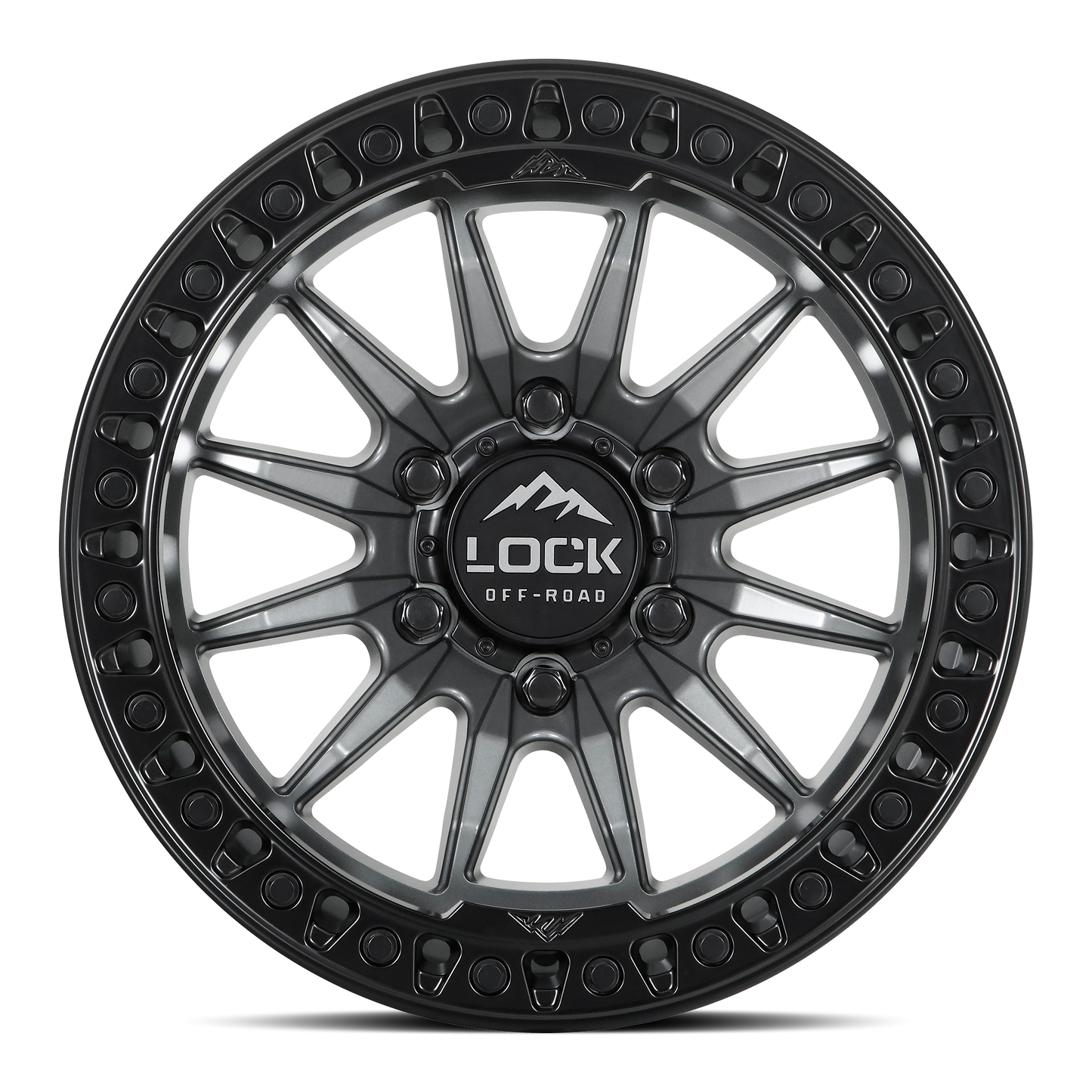 TRAIL | 17X9 | 6X135 | +1 | MATTE GREY W MATTE BLACK RING | TRAIL-7963MGMBR
