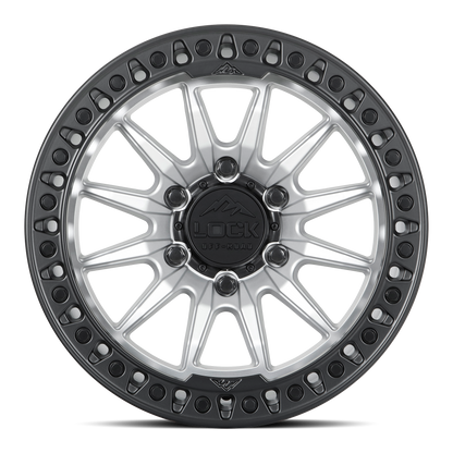 TRAIL | 20X9 | 6X135 | +20 | MATTE SILVER W MATTE BLACK RING | TRAIL-2963MSMBR20