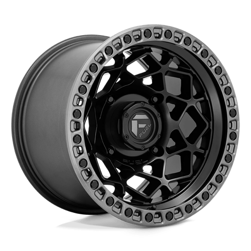 Fuel UTV | D783 UNIT UTV | 15.0x7.00 | 4X156 | 10 | MATTE BLACK W/ GUNMETAL RING
