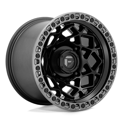 Fuel UTV | D783 UNIT UTV | 15.0x7.00 | 4X156 | 10 | MATTE BLACK W/ GUNMETAL RING