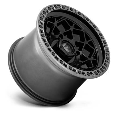 Fuel UTV | D783 UNIT UTV | 15.0x7.00 | 4X156 | 10 | MATTE BLACK W/ GUNMETAL RING
