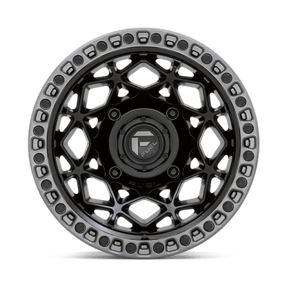Fuel UTV | D783 UNIT UTV | 15.0x7.00 | 4X156 | 10 | MATTE BLACK W/ GUNMETAL RING