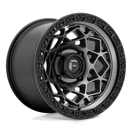 Fuel UTV | D784 UNIT UTV | 15.0x7.00 | 4X156 | 10 | GUNMETAL W/ MATTE BLACK RING