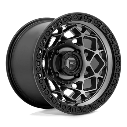 Fuel UTV | D784 UNIT UTV | 15.0x7.00 | 4X156 | 10 | GUNMETAL W/ MATTE BLACK RING