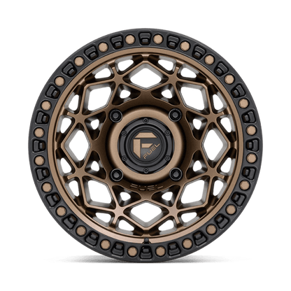 Fuel UTV | D785 UNIT UTV | 15.0x10.00 | 4X137 | 0 | BRONZE W/ MATTE BLACK RING