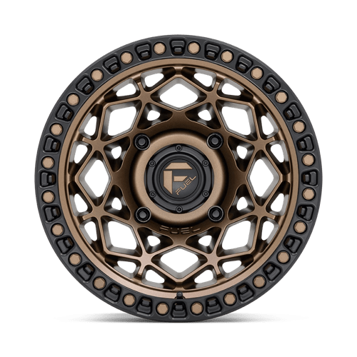 Fuel UTV | D785 UNIT UTV | 15.0x7.00 | 4X156 | 10 | BRONZE W/ MATTE BLACK RING