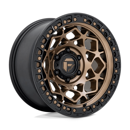 Fuel 1PC | D785 UNIT | 17.0x9.00 | 6X114.3 | 1 | BRONZE W/ MATTE BLACK RING