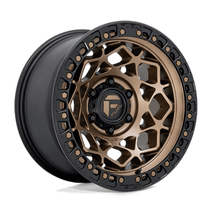 Fuel 1PC | D785 UNIT | 17.0x9.00 | 6X139.7 | 1 | BRONZE W/ MATTE BLACK RING